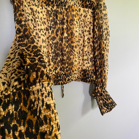 Free People Roma Printed Ruffle Blouse - Picture 11 of 11